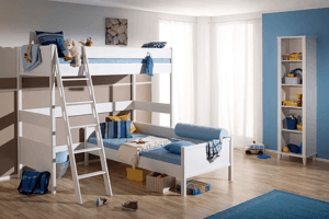 PAIDI L-shape bunk bed