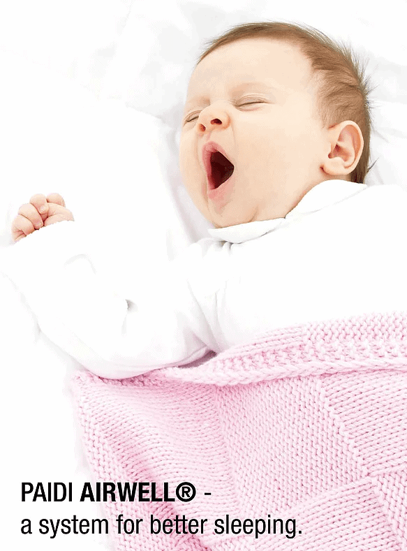 PAIDI AIRWELL ® - a system for better sleeping. PAIDI AIRWELL ® - a system for better sleeping.
