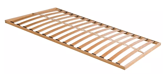 Slatted bed base