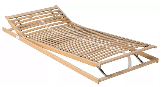 Slatted bed base