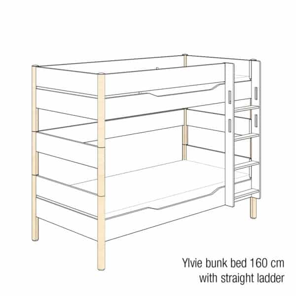 Ylvie bunk bed 160cm