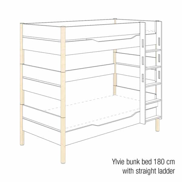 Ylvie bunk bed 180cm