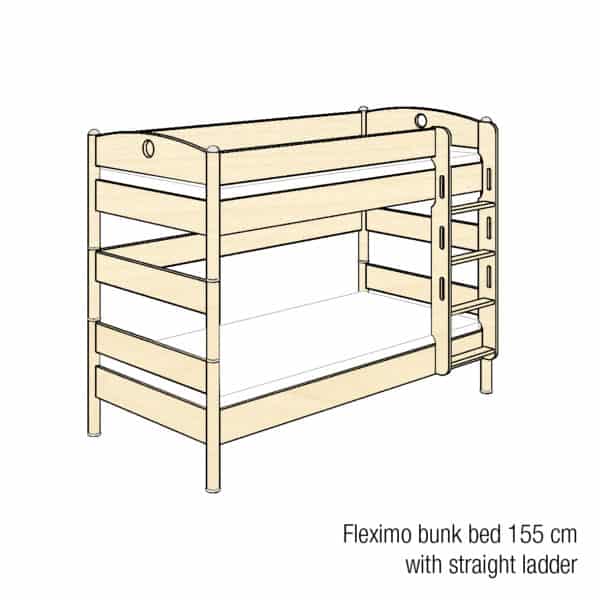 Fleximo bunk bed 155cm