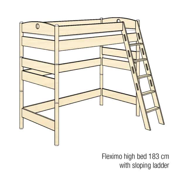 Fleximo high bed 183cm