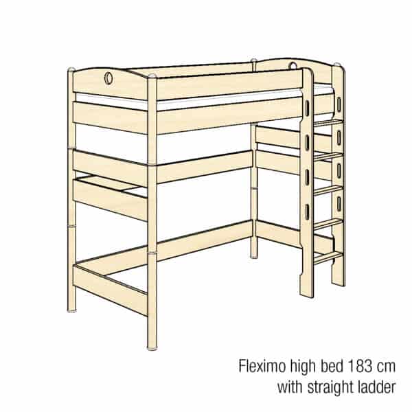 Fleximo high bed 183cm