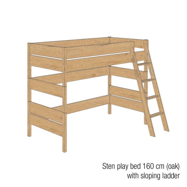 Sten play bed 160cm (Oak)