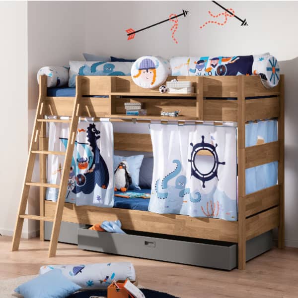 Sten bunk bed 160cm (Oak)