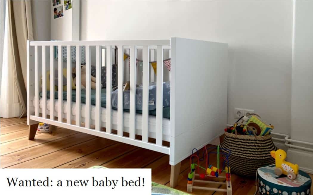 Shopping for a new baby cot bed (2024) Paidi Hong Kong