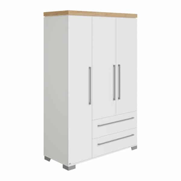 Kira wardrobe - 3 doors + 2 drawers