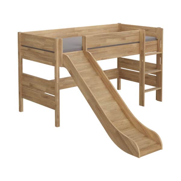 Sten play bed 120cm (OAK) with slide