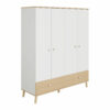 Ylvie wardrobe - 4 doors + 1 drawer - Image 2
